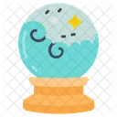 Magic Ball Crystal Ball Magical Globe Icon