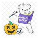 Magic Book Magic Spell Halloween Magic Icon