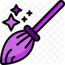 Magic Broom Witch Broom Broom Icon