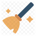 Magic Broom Broomstick Witch Broom Icon