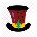 Mardi Grass Magic Cap Magic Hat Icon