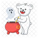 Bear Cauldron Magic Cauldron Magic Pot Icon