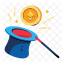 Magic Money Magic Coin Magic Currency Icon
