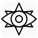 Magic Eye Eyeball Horror Eye Icon