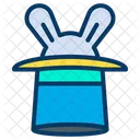 Hat Magician Hat Hat Rabbit Icon