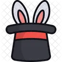 Magic Hat Magic Trick Rabbit Icon