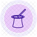 Magic Hat Line Icon Icon