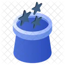 Magic Magician Hat Magician Cap Icon