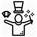 Magic Halloween Wand Icon