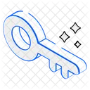 Door Key Magic Key Passkey Icon