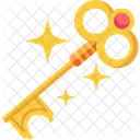 Magic Key Lock Key Access Key Icon