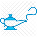 Magic Lamp Fantasy Genie Icon