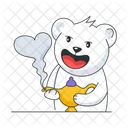 Magic Lamp Genie Lamp Bear Magic Symbol