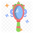Magic Mirror Hand Mirror Fairy Tale Icon