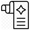 Magic Paper Spell Paper Parchment Icon