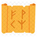 Magic Paper Parchment Magic Papyrus Icon