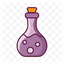 Magic Potion Bottle Halloween Icon