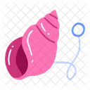 Summer Sand Bucket Beach Umbrella Icon
