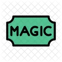 Ticket Magic Circus Icon