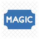 Ticket Magic Circus Icon