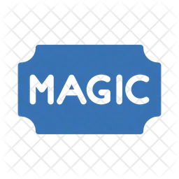 Magic Show Ticket  Icon