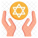 Pentagram Care Esoteric Magic Spell Icon