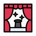 Stage Circus Curtains Icon