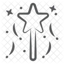 Magic Stick Magic Wand Magic Show Icon