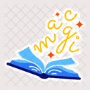 Magic Storybook Magic Book Open Book Icon