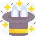 Magic Trick Hat Magician Icon