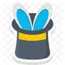 Magician Hat Magic Trick Magic Show Icon