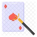 Magic Card Trick Magic Trick Circus Trick Icône