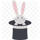 Magic Trick Magic Trick Hat Magician Cap Icon