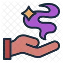 Magic Trick Hand Illusion Icon