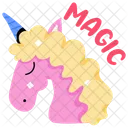 Unicorn Horned Animal Magic Unicorn Icon