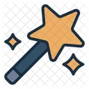 Magic Wand Spell Witchcraft Icon