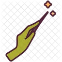 Witch Halloween Wand Icon