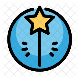 Magic Wand Icon Of Colored Outline Style Available In Svg Png Eps Ai Icon Fonts