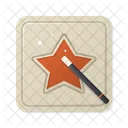 Magic Wand Design Creative Icon