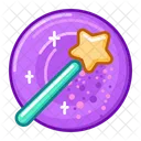 Magic wand pirple  Icon