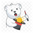 Magician Bear  Icon
