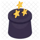 Magic Magician Hat Magician Cap Icon