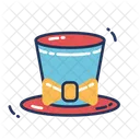 Magician Hat Magic Show Hat Trick Icon