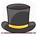 Magician Hat Magician Cap Headpiece Icon