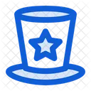 Magician Hat Circus Party Hat Icon