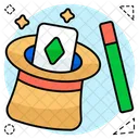 Magician Hat Magician Cap Magic Hat Icon