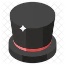 Top Hat Magician Hat Magic Headgear Icon