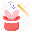 Magician Hat Hat Trick Hat Magic Icon