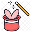 Magician Hat Hat Trick Hat Magic Icon