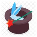 Magician Hat Magic Show Magic Hat Icon